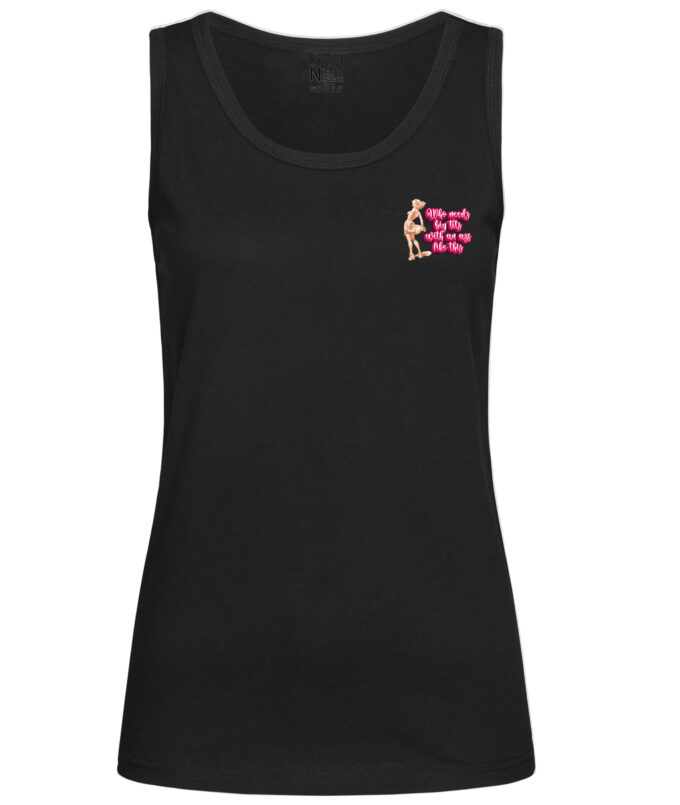 Who needs big tits, with an ass like this tank top